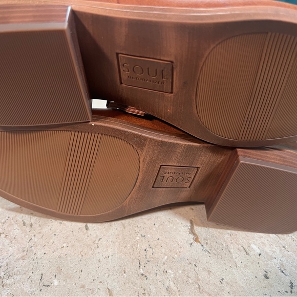 Naturalizer SOUL  “Respect” Women’s Bootie Vegan Leather Size 8 Camel Brown - Picture 7 of 8